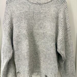 Sanctuary Light Gray Turtleneck Sweater